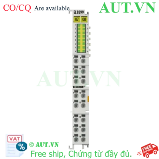 Ảnh của EL1899 | EtherCAT Terminal, 16-channel digital input, 24 V DC, 10 µs, ground switching