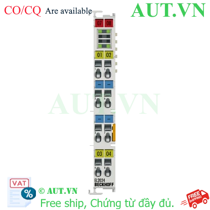 Ảnh của EL2024 | EtherCAT Terminal, 4-channel digital output, 24 V DC, 2 A