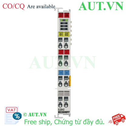 Ảnh của EL2042 | EtherCAT Terminal, 2-channel digital output, 24 V DC, 2 x 4 A/1 x 8 A