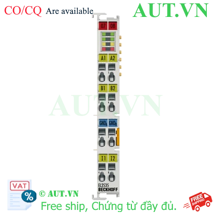 Ảnh của EL2535 | EtherCAT Terminal, 2-channel PWM output, 24 V DC, 1 A, current-controlled