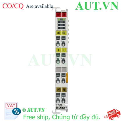 Ảnh của EL2622 | EtherCAT Terminal, 2-channel relay output, 230 V AC, 30 V DC, 5 A, without power contacts