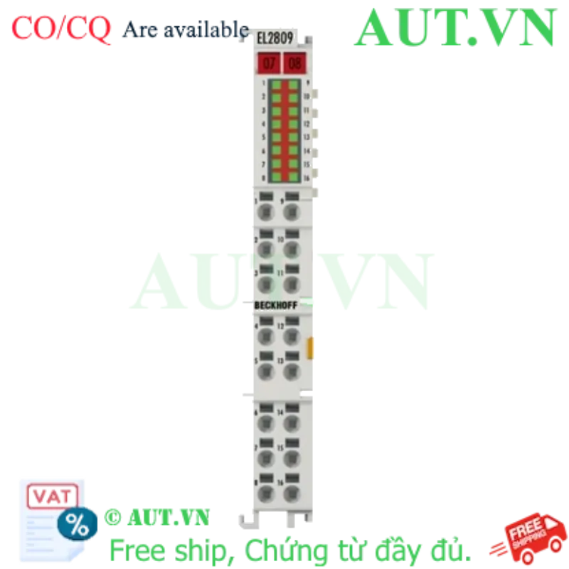Ảnh của Module Đầu Ra Số Beckhoff EL2809 | 16 Kênh EtherCAT, 24V DC, 0.5A
