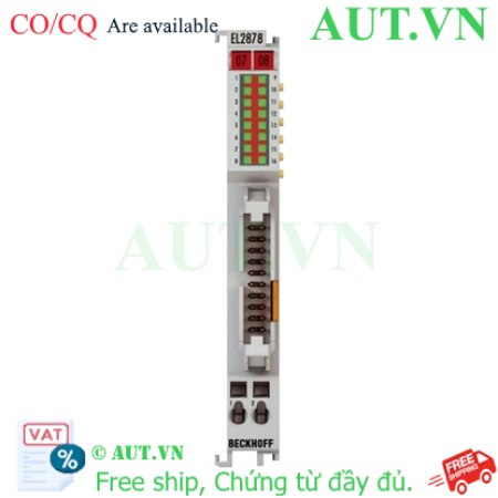 Ảnh của EL2878-0005 | EtherCAT Terminal, 8-channel digital output, 24 V DC, 0.5 A, flat-ribbon cable, with diagnostics