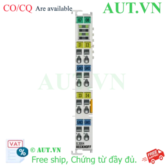 Ảnh của EL3004 Beckhoff | Module Đầu Vào Analog 4 Kênh ±10V, 12-bit | AUT VN