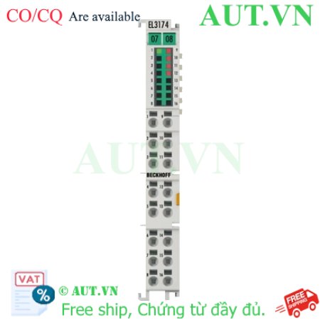 Ảnh của EL3174 Beckhoff | Module Đầu Vào Analog 4 Kênh EtherCAT (±10V, ±20mA, 16-bit)