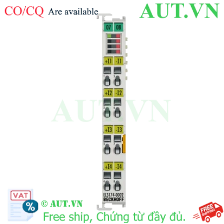 Ảnh của Beckhoff EL3174-0002 | EtherCAT Terminal 4 Kênh Analog Input (±10V, ±20mA) 16-bit