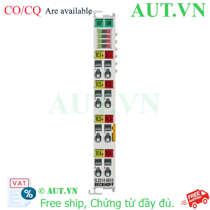 Ảnh của EL3314-0010 | EtherCAT Terminal, 4-channel analog input, temperature, thermocouple, 24 bit, high-precision