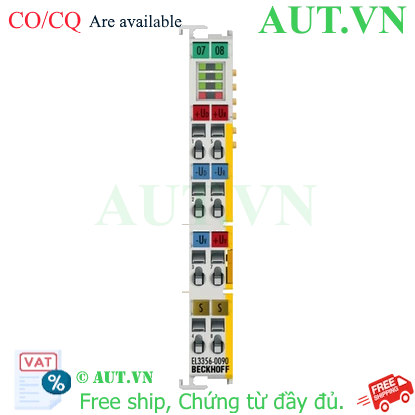 Ảnh của EL3356-0090 | EtherCAT Terminal, 1-channel analog input, measuring bridge, full bridge, 24 bit, high-precision, TwinSAFE SC