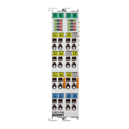 Ảnh của EL3453-0100 | EtherCAT Terminal, 3-channel analog input, power measurement, 130 V AC, 0.1/1/5 A, 24 bit, electrically isolated