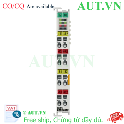 Ảnh của EL3692 | EtherCAT Terminal, 2-channel analog input, resistance, 100 m?…10 M?, 24 bit
