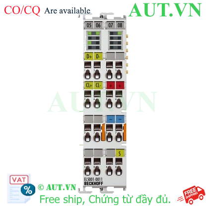 Ảnh của EL5001-0011 | EtherCAT Terminal, 1-channel encoder interface, SSI, monitor