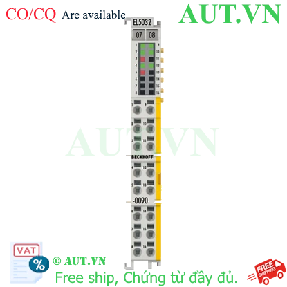 Ảnh của EL5032-0090 | EtherCAT Terminal, 2-channel encoder interface, EnDAT 2.2, TwinSAFE SC