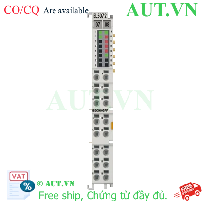 Ảnh của EL5072 | EtherCAT Terminal, 2-channel displacement sensor interface, inductive, LVDT, RVDT, half bridge