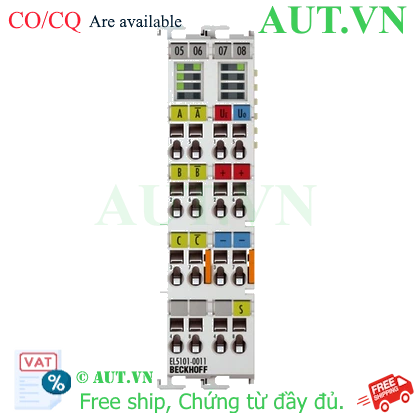 Ảnh của EL5101-0011 | EtherCAT Terminal, 1-channel encoder interface, incremental, 5 V DC (DIFF RS422), 5 MHz, oversampling