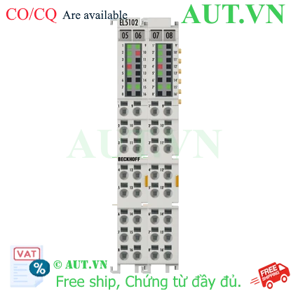 Ảnh của EL5102 | EtherCAT Terminal, 2-channel encoder interface, incremental, 5 V DC (DIFF RS422, TTL, open collector), 5 MHz