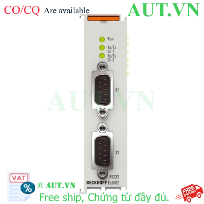 Ảnh của EL6002 | EtherCAT Terminal, 2-channel communication interface, serial, RS232, D-sub