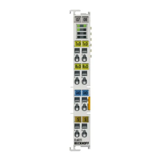 Ảnh của Beckhoff EL6021 | EtherCAT Terminal Giao Tiếp Serial RS422/RS485