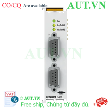 Ảnh của Beckhoff EL6022 | EtherCAT Terminal Giao Tiếp RS422/RS485 (2 Kênh)