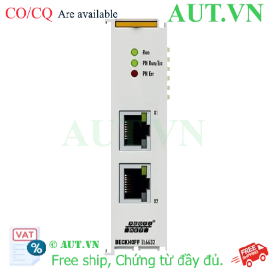 Ảnh của Beckhoff EL6632 | Bộ Điều Khiển PROFINET IRT (EtherCAT Terminal) 2 Cổng