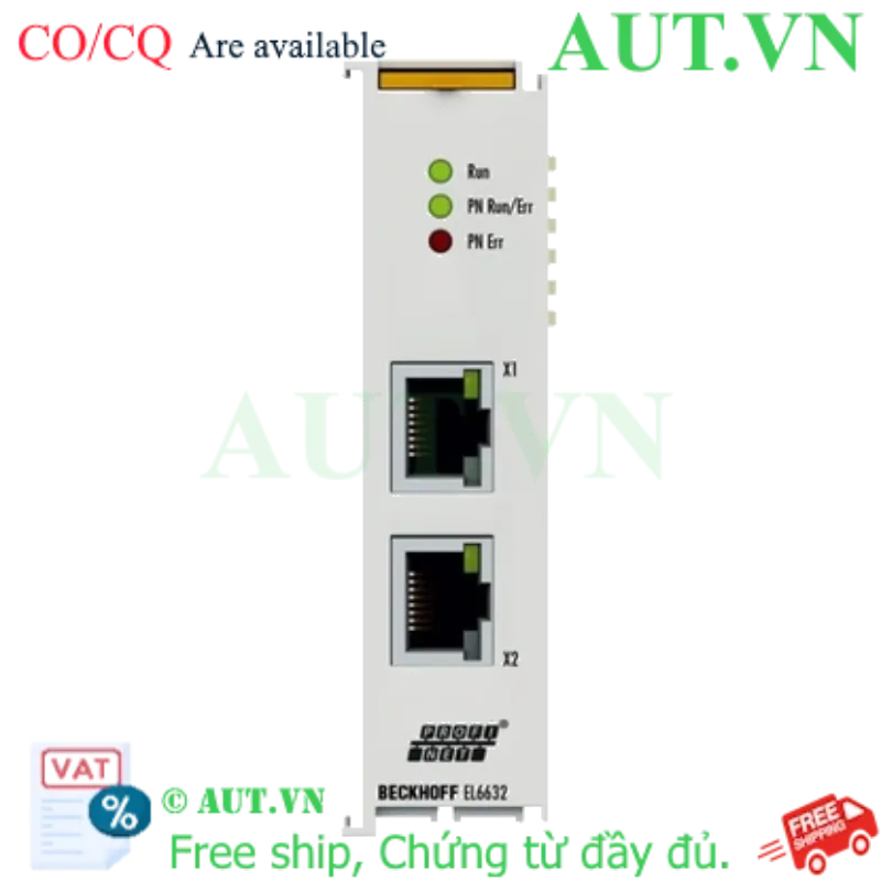 Ảnh của Beckhoff EL6632 | Bộ Điều Khiển PROFINET IRT (EtherCAT Terminal) 2 Cổng
