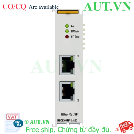 Ảnh của EL6652 Beckhoff: Giao Diện Truyền Thông EtherCAT 2 Cổng EtherNet/IP Scanner