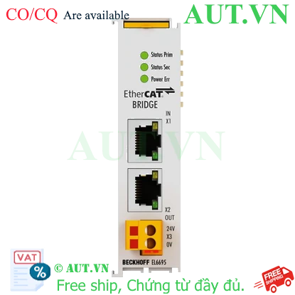 Ảnh của EL6695 | EtherCAT Terminal, communication interface, EtherCAT bridge, extended functions