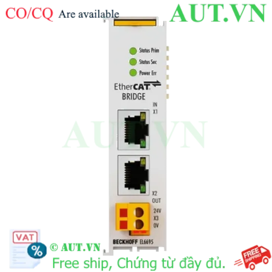 Ảnh của EL6695 Beckhoff | EtherCAT Terminal - Bộ Chuyển Đổi EtherCAT Bridge Chuyên Dụng