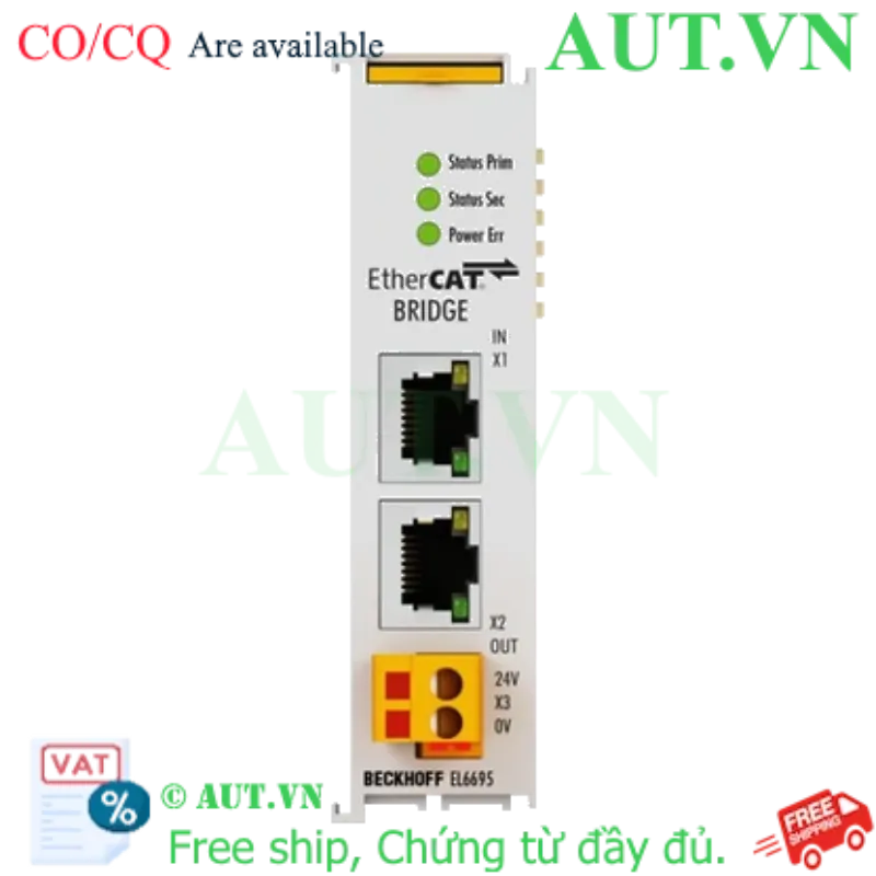 Ảnh của EL6695 Beckhoff | EtherCAT Terminal - Bộ Chuyển Đổi EtherCAT Bridge Chuyên Dụng