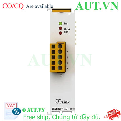 Ảnh của EL6711-0010 | EtherCAT Terminal, 1-channel communication interface, CC-Link, slave