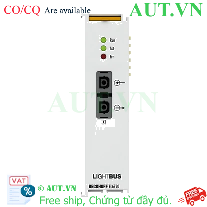 Ảnh của EL6720 | EtherCAT Terminal, 1-channel communication interface, Lightbus, master
