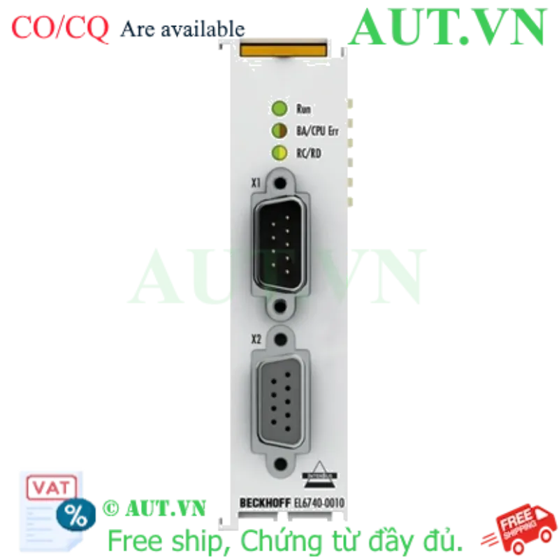 Ảnh của Beckhoff EL6740-0010 | Module Giao Tiếp Interbus Slave cho Hệ Thống EtherCAT