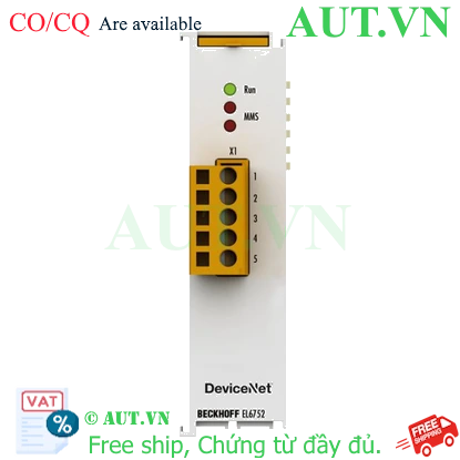 Ảnh của EL6752 | EtherCAT Terminal, 1-channel communication interface, DeviceNet, master