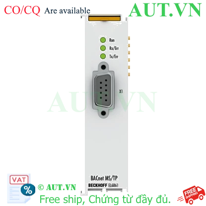 Ảnh của EL6861 | EtherCAT Terminal, 1-channel communication interface, BACnet-MS/TP, RS485, D-sub