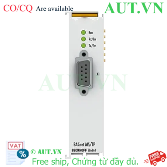 Ảnh của Terminal EtherCAT Beckhoff EL6861 | Giao tiếp BACnet-MS/TP, RS485