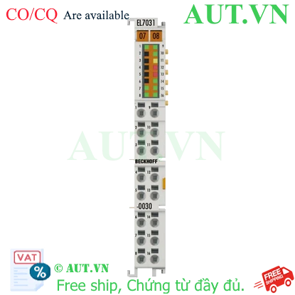 Ảnh của EL7031-0030 | EtherCAT Terminal, 1-channel motion interface, stepper motor, 24 V DC, 2.8 A