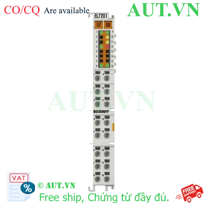 Ảnh của EL7201 | EtherCAT Terminal, 1-channel motion interface, servo motor, 48 V DC, 2.8 A, resolver