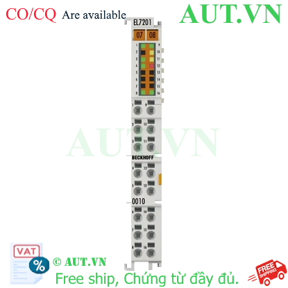 Ảnh của EL7201-0010 | EtherCAT Terminal, 1-channel motion interface, servo motor, 48 V DC, 2.8 A, OCT