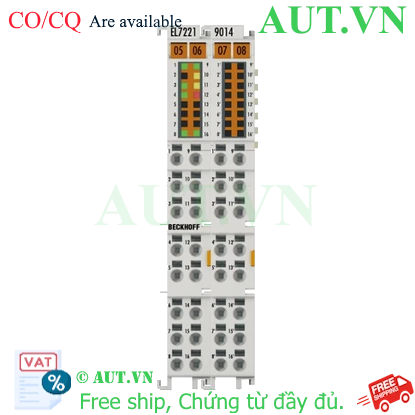 Ảnh của EL7221-9014 | EtherCAT Terminal, 1-channel motion interface, servo motor, 48 V DC, 8 A, OCT, suitable for STO applications