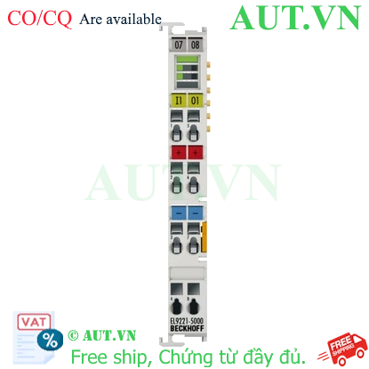 Ảnh của EL9221-5000 | Overcurrent protection terminal, 24 V DC, 1-channel, max. 10 A, adjustable