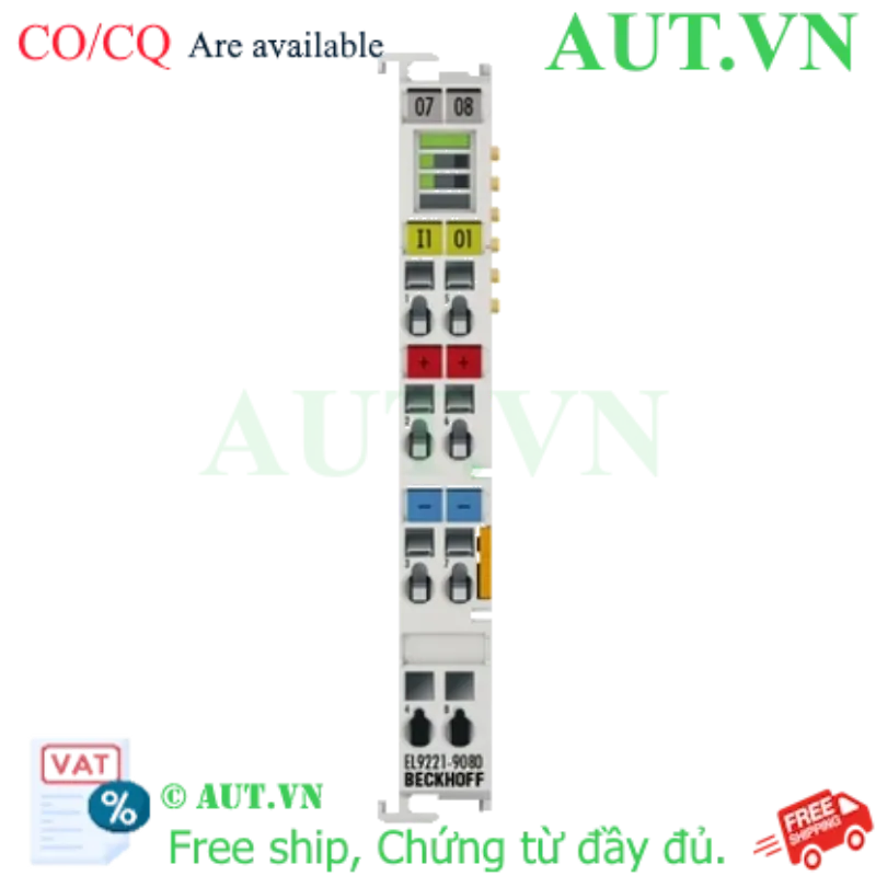Ảnh của Beckhoff EL9221-9080 | Module bảo vệ quá dòng 1 kênh, 8 A