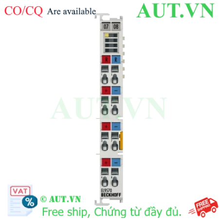 Ảnh của EL9570 Beckhoff - Buffer Capacitor Terminal 48V 500µF Chính Hãng | AUT VN