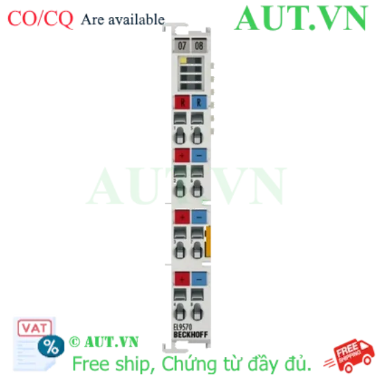 Ảnh của EL9570 Beckhoff - Buffer Capacitor Terminal 48V 500µF Chính Hãng | AUT VN