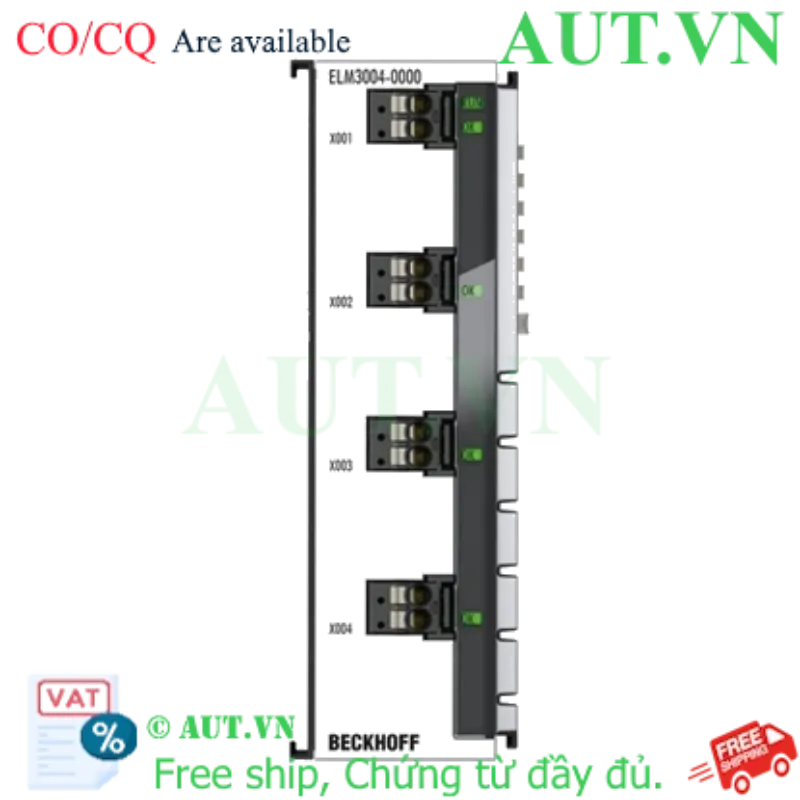 Ảnh của Beckhoff ELM3004-0000 | EtherCAT Terminal Analog Input 4 Kênh, 24-bit, 10ksps