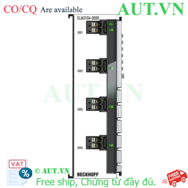 Ảnh của ELM3104-0000 | EtherCAT Terminal 4 Kênh Analog Input (Dòng điện ±20 mA, 24-bit) - Beckhoff