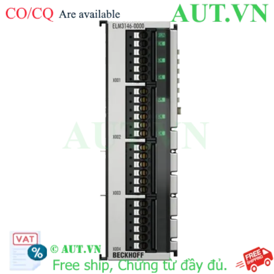 Ảnh của Beckhoff ELM3146-0000 | EtherCAT Terminal 6 Kênh Analog Input Đa Năng 24-bit