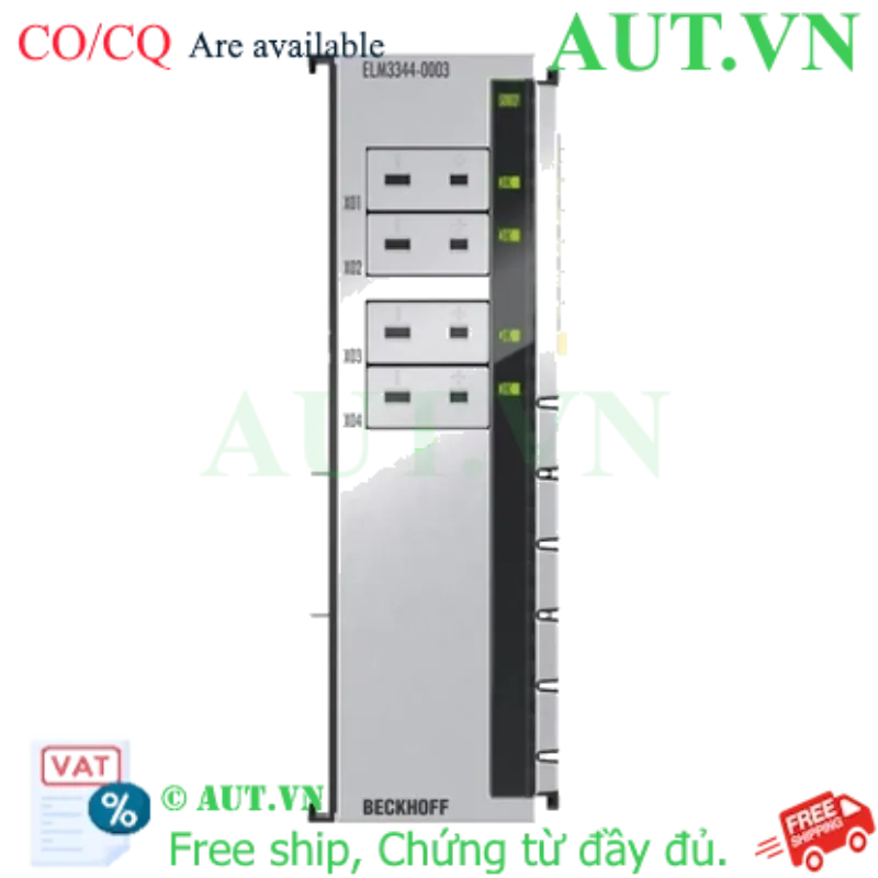 Ảnh của Module đo nhiệt độ EtherCAT Beckhoff ELM3344-0003 | 4 Kênh, 24-bit