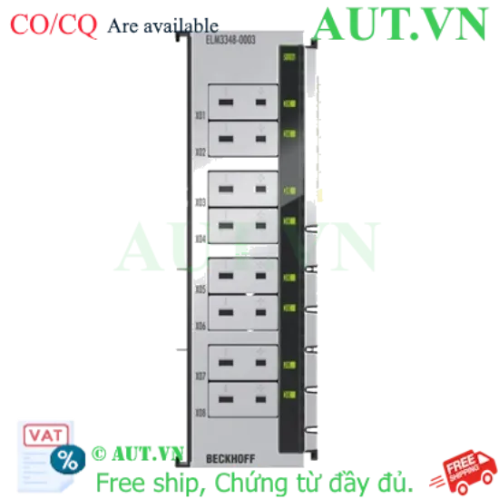 Ảnh của ELM3348-0003 Beckhoff | EtherCAT Terminal Đo Nhiệt Độ 8 Kênh Thermocouple 24-bit