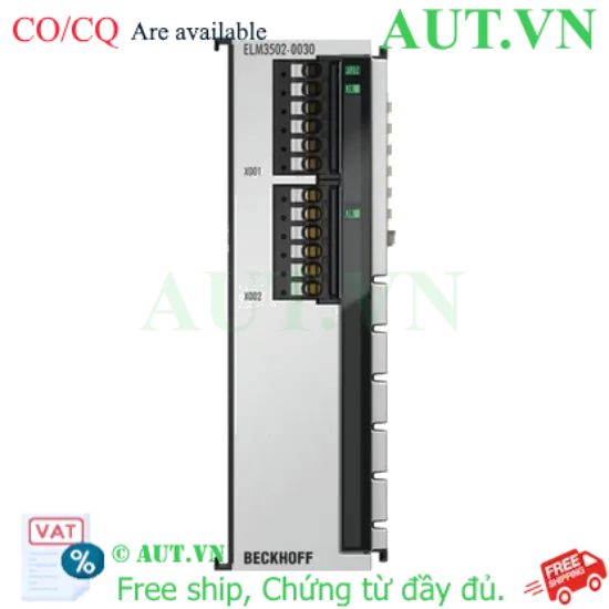 Ảnh của ELM3502-0030 Beckhoff EtherCAT Terminal - Module Đầu Vào Analog 2 Kênh (Đo Cầu Điện Trở) 24-bit