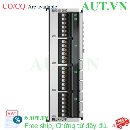 Ảnh của ELM3504-0030 | EtherCAT Terminal, 4-channel analog input, measuring bridge, full/half/quarter bridge, 24 bit, 10 ksps, externally calibrated