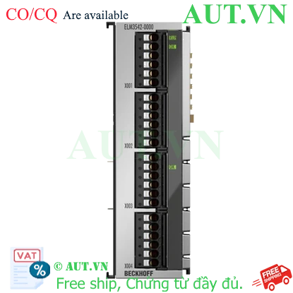 Ảnh của ELM3542-0000 | EtherCAT Terminal, 2-channel analog input, measuring bridge, full/half/quarter bridge, 24 bit, 1 ksps, TEDS